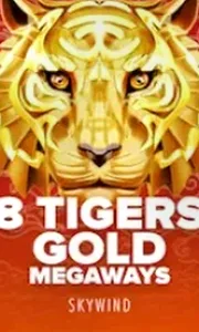8 tigers gold megaways logo