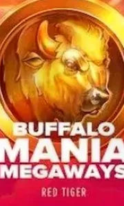 buffalo mania megaways logo