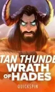 titan thunder wrath of hades slot logo